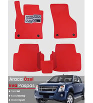 ISUZU D-MAX (2002-2012) Uyumlu EVA Paspas Tam Set–Araca Özel,Kolay Montaj,Su Geçirmez