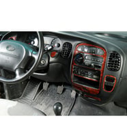 Meriç® Hyundai Starex Ön Torpido Kaplama Maun 11 Parça 2001-2007 (Maun)