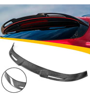 Alfa Romeo Stelvio Cam Üstü Spoiler Parlak Siyah Spoyler İthal 2017-2021