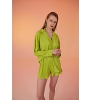 Comfy Oversize Gömlek Yeşil