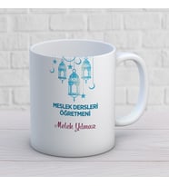 Kişiye Özel Meslek Meslek Dersler  Öğretmeni Hediyelik Kupa Bardak