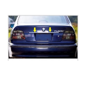 BMW 5 Series E39 Krom Bagaj Çıtası 1995-2004 arası P.Çelik