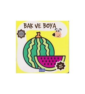 Bak ve Boya Türkçe-İngilizce Sarı Kitap