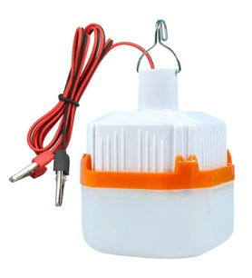 Powermaster 12V Krokodil Uçlu Beyaz Led Lamba (HT-B11)
