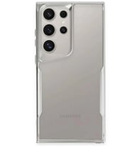Galaxy S24 Ultra Kılıf Boyi Silikon Kapak - Gümüş
