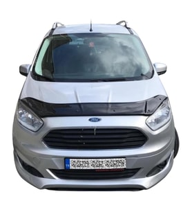 🚘 Ford Tourneo Courier Ön Makyajsız Tampon Eki (Plastik) – Dayanıklı ABS Malzeme, Sportif ve Şık Tasarım, Kolay Montaj (Standart)