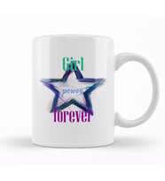 Girl Power Feminism Girl Power Forever Kupa Bardak Porselen