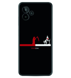 General Mobile GM 24 Pro Kılıf Silikon Desen Özel Seri Dead Line 1662