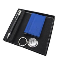 Signator D354 İsme Özel Set - Deri Kartlık + Anahtarlık  + Kalem Seti  İsme Özel Hediyelik Set (Karışık)