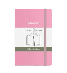 VICTORIA'S JOURNALS NOTE BENE 9239 CLASSIC NOTEBOOK SERT KAPAK 9x14cm 70gr.400 SYF. ÇİZGİLİ DEFTER P