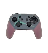 Switch Pro Controller Joystick Silikon Koruyucu Kılıf Beyaz (Çok Renkli)