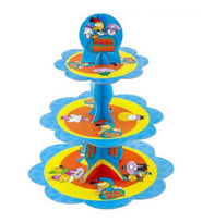 Hayaller Dükkanı Kral Şakir Action Temalı Karton Cupcake Kek Standı 3 Katlı