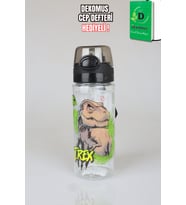 x Dekomus Lisanslı Jurassic World T-Rex 500 Ml Tritan Matara