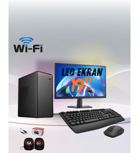 DAGMOR BN2015057 İNTEL İ5 4 8GB RAM 120GB SSD 19'' EKRAN FULL SET MASAÜSTÜ BİLGİSAYAR