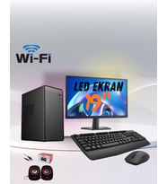 DAGMOR BN2015057 İNTEL İ5 4 8GB RAM 120GB SSD 19'' EKRAN FULL SET MASAÜSTÜ BİLGİSAYAR (Siyah)