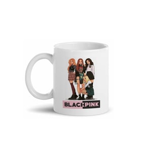 Blackpink Tasarımlı Kupa Bardak D04