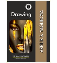 Dreamart Galery Sketchpad Sketchbook Yağlıboya Akrilik Boya Çizim Defteri