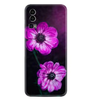General Mobile Gm 23 Kılıf Resimli Desenli Silikon Platinium Series Çiçekler 1869