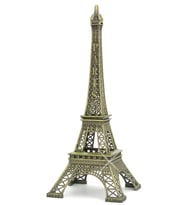 Winter House Eyfel Kulesi Metal Model - Aşkın Işıltılı Simgesi