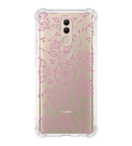 Huawei Mate 20 Lite  Köşe Korumalı Antişok Kapak Nostalji Desen Tasarımlı Şeffaf  Kılıf