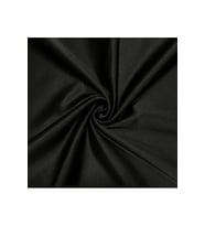 Siyah Kristal Pamuk Saten Kumaş 1 Metre ( 240 cm. eninde )