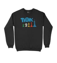 Satranç Siyah Sweatshirt
