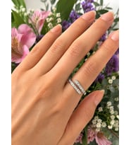 Taşlı Yılan Silver Yüzük