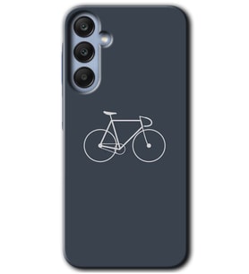 Galaxy A55 Kılıf HD Desen Baskılı Kılıf - Bike
