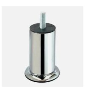 METAL BAZA AYAĞI VİDALI 15 CM - M10 ( 1 ADET FİYATIDIR )