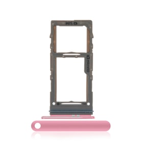 Samsung Galaxy S20 Ultra G988 Sim Yuvası Sim Kart Tepsisi Pembe