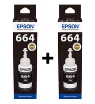 Epson 664 Serisi 2li Siyah Mürekkep Seti