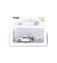 Tarmac Works 1/64 Ford RS200 White Model Araba