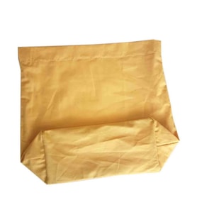 Angel Çanta Aksesuar Örgü Çantaya Hazır Astar Tabanlı 22X12Cm Hardal Sarı
