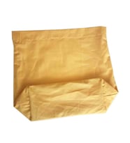 Angel Çanta Aksesuar Örgü Çantaya Hazır Astar Tabanlı 22X12Cm Hardal Sarı