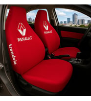 Seat Araç Ön ve Arka Koltuk Kılıfı – Penye Oto Servis Koruma Kılıfı (Kırmızı)