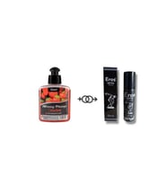 Çilek Aromalı Masaj Yağı 100 Ml + Eros Gecìktìrìcì Dikleştirici Sprey 20 Ml