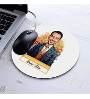 Kişiye Özel Hediye Karikatürlü En İyi Erkek Okul Öncesi Öğretmeni Mousepad