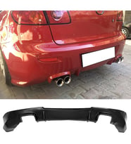 Mazda 3 Arka Ek Plastik Siyah Difüzör Arka-bodykit-ek-karlık
