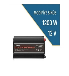 1200 Watt 12 Volt Modifiye Sinüs Invertör -