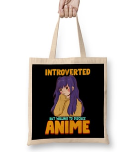 Cute Introverted But Willing To Discuss Anime Girl Bez Çanta Uzun Saplı