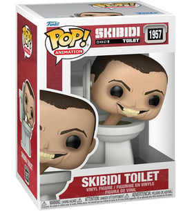 Funko Pop Skibidi Toilet: Skibidi Toilet Figür (Krem)