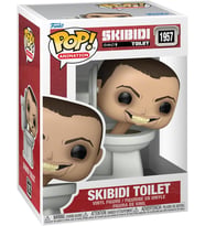 Funko Pop Skibidi Toilet: Skibidi Toilet Figür (Krem)
