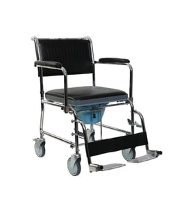 GOLFİ G125 Banyo Tuvalet Tekerlekli Sandalye Commode Wheelchair