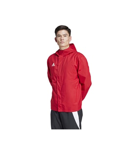 adidas Ent22 Aw Jkt Erkek Futbol Antrenman Yağmurluk IK4009 Kırmızı