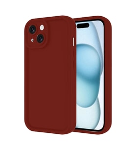 iPhone 14 Kılıf Viera Silikon - Bordo