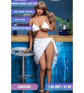 Vajina Emme ve Otomatik Oral Fonksiyonlu Realistik Manken Teknolojik  Doll  Caroline