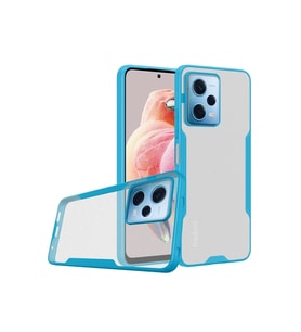 Newface Xiaomi Redmi Note 12 5G Kılıf Platin Silikon - Mavi