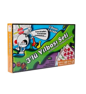 TOMBALA OYUNU FIRDÖNDÜ OYUNU KIZMA BİRADER OYUNU  3LÜ SET YILBAŞI KUTU OYUNLARI AKIL OYUNLARI