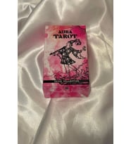 Auro Tarot Orjinal Tarot Kart Aura Tarot Destesi Ve Kitabı Pembe Kadife Keseli