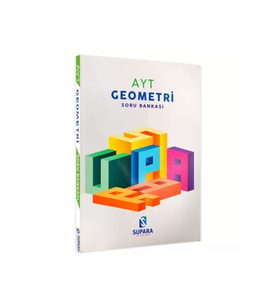 YKS-AYT Geometri Supara Yayınları ÖSYM Tarzı Sorulara Hazırlık Soru Bankası